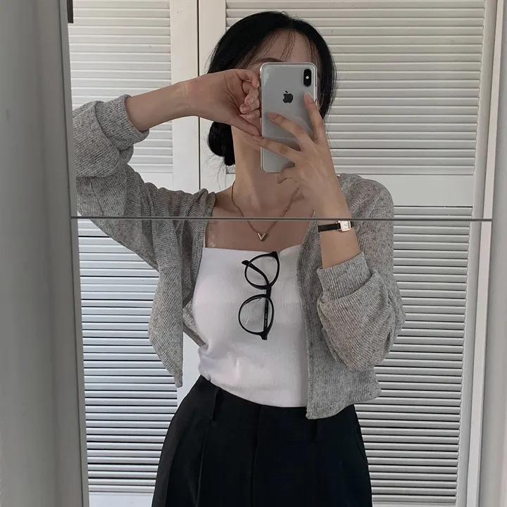 [햇빛차단☀️/블랙 당일출고!] 자체제작 #크치Made 순애 린넨 세미 크롭 볼레로 여름가디건 - cd (장마룩,워터밤,흠뻑쇼 필수템) 상세 이미지 19