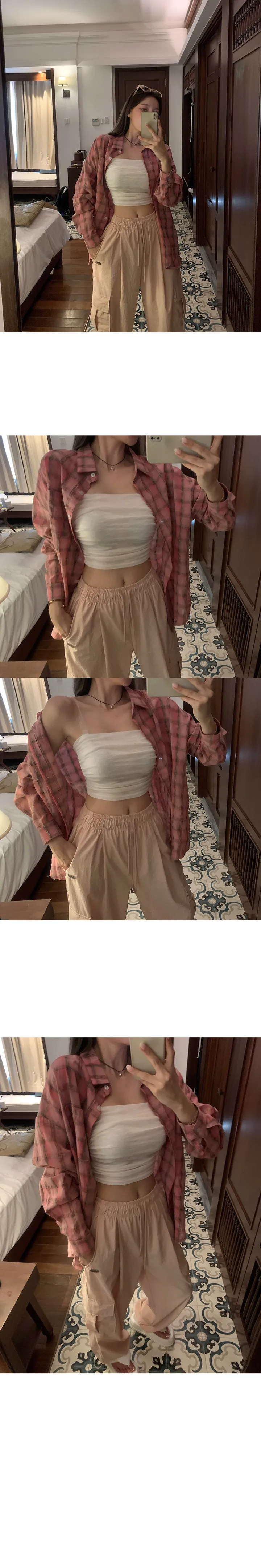 [MADE/Essel]핀 투웨이 워터프루프 와이드 카고팬츠 상세 이미지 30