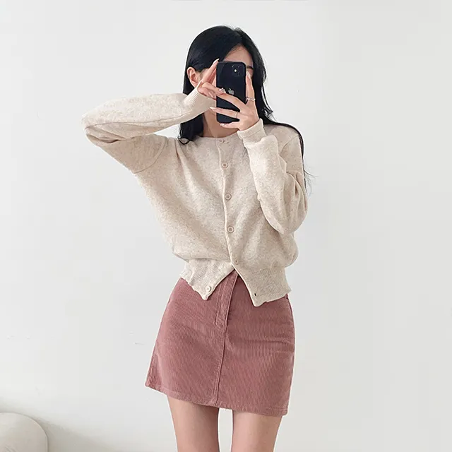 [~10컬러] 보노보노 크롭핏 단정해 니트가디건 상세 이미지 24