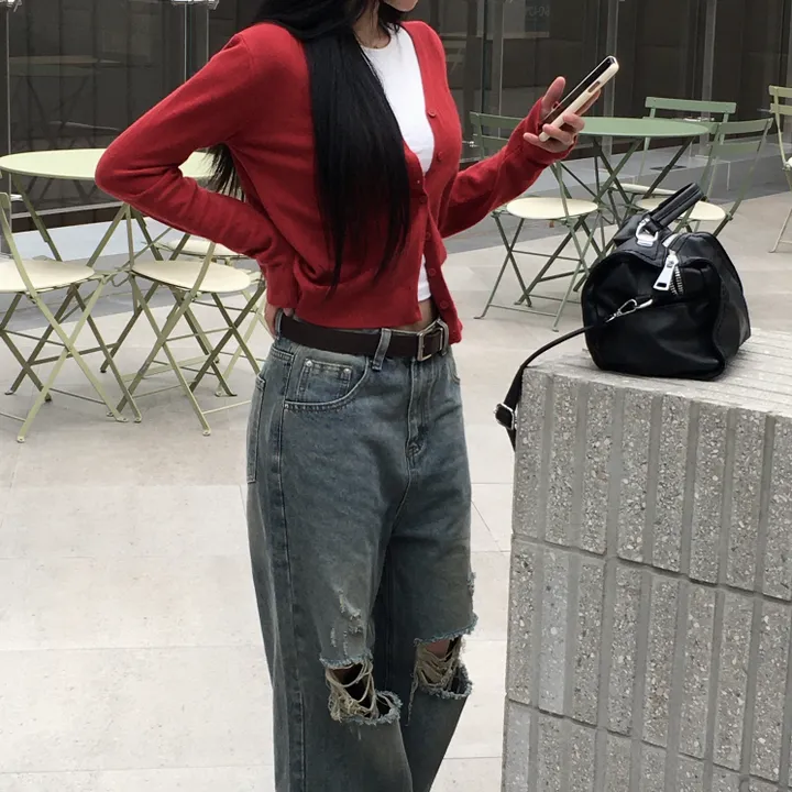 [*간절기템] 러스 v-cd : russ v neck cardigan - 6 color 상세 이미지 26