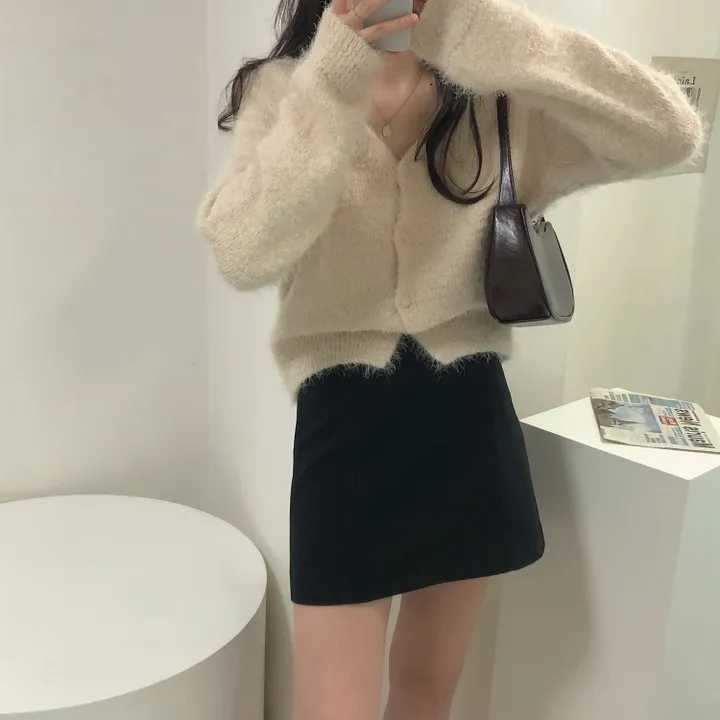 [여리핏/7color] 포근 솔잎 니트 가디건 상세 이미지 20