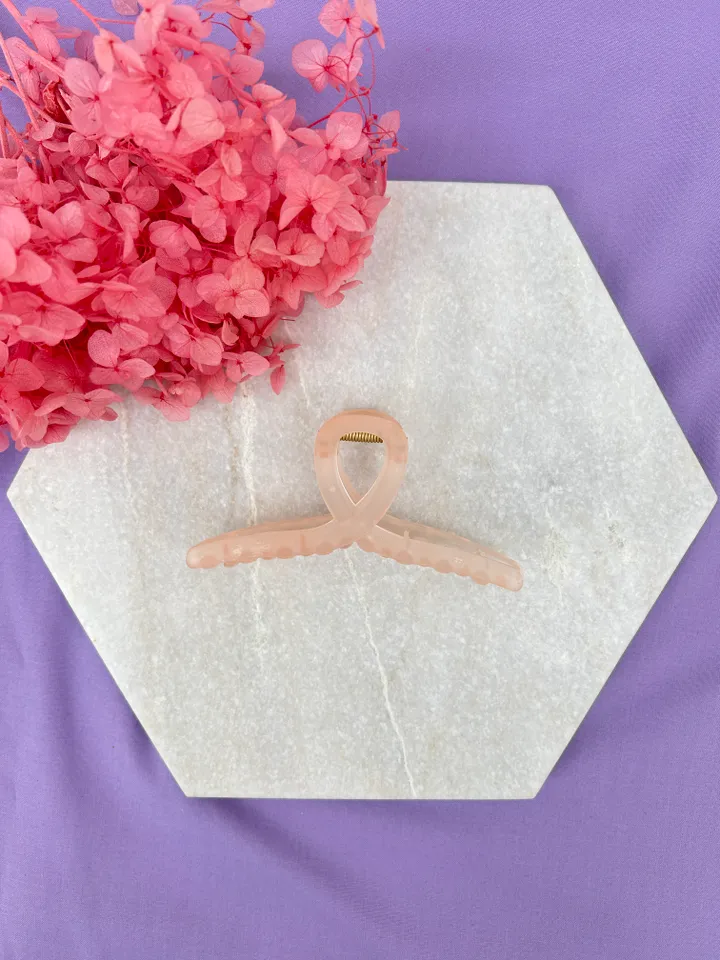 🌷집게핀증정/당일🌷 집게핀 봄 여름 13cm  투명 오로라 꼬임 사각 리본 유광 실버 하이틴 빅사이즈 꽃 반머리 묶음 헤어핀 머리핀 왕집게핀 헤어집게핀 헤어 집게삔 상세 이미지 153