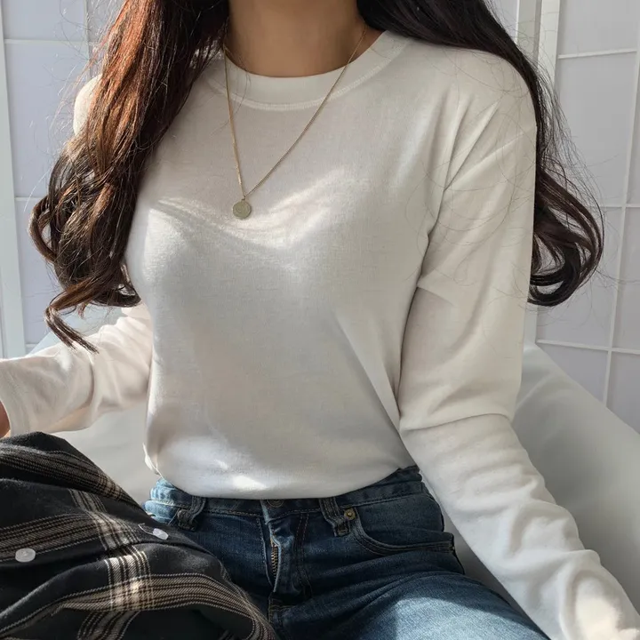 해질걱정 절대없는 베이글 긴팔티셔츠 5col 상세 이미지 6