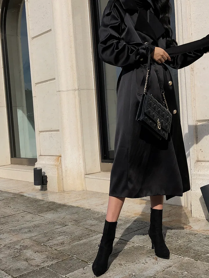 [🖤자체제작🚀바로발송]하이퀄리티 무드 트렌치 코트 상세 이미지 14
