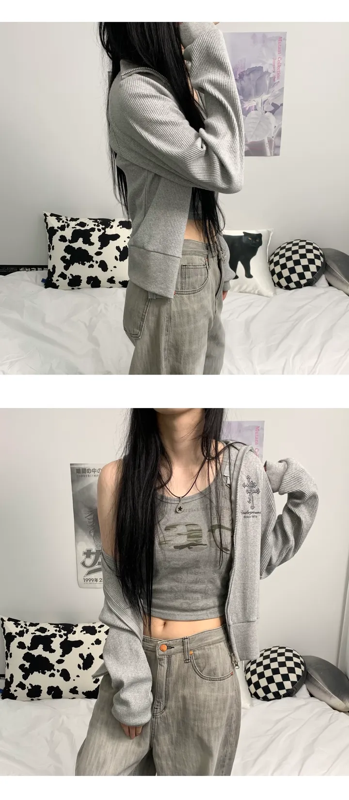 saint golgi zip-up (3color) 상세 이미지 21
