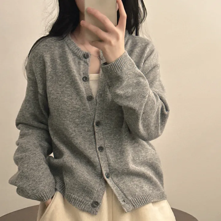 [캐시울10%/여유핏~!] 퀄리티 높은 봄 데일리 니트 가디건 6color 상세 이미지 24