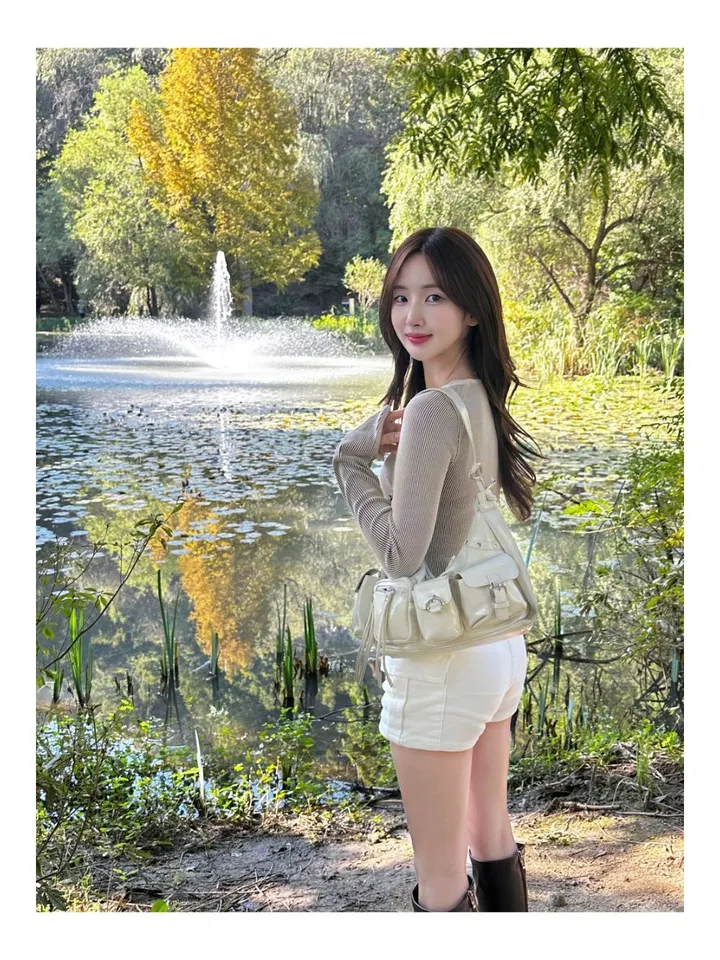 [무보정영상핏확인❤️‍🔥] 골반뽕 하이웨스트 카고숏pt 상세 이미지 30