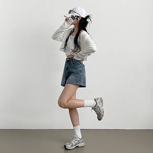 [컬러추가!/~2XL까지/made] 핏극찬, 시그니처 빈티지 데님숏팬츠 청반바지 4color 상세 이미지 41
