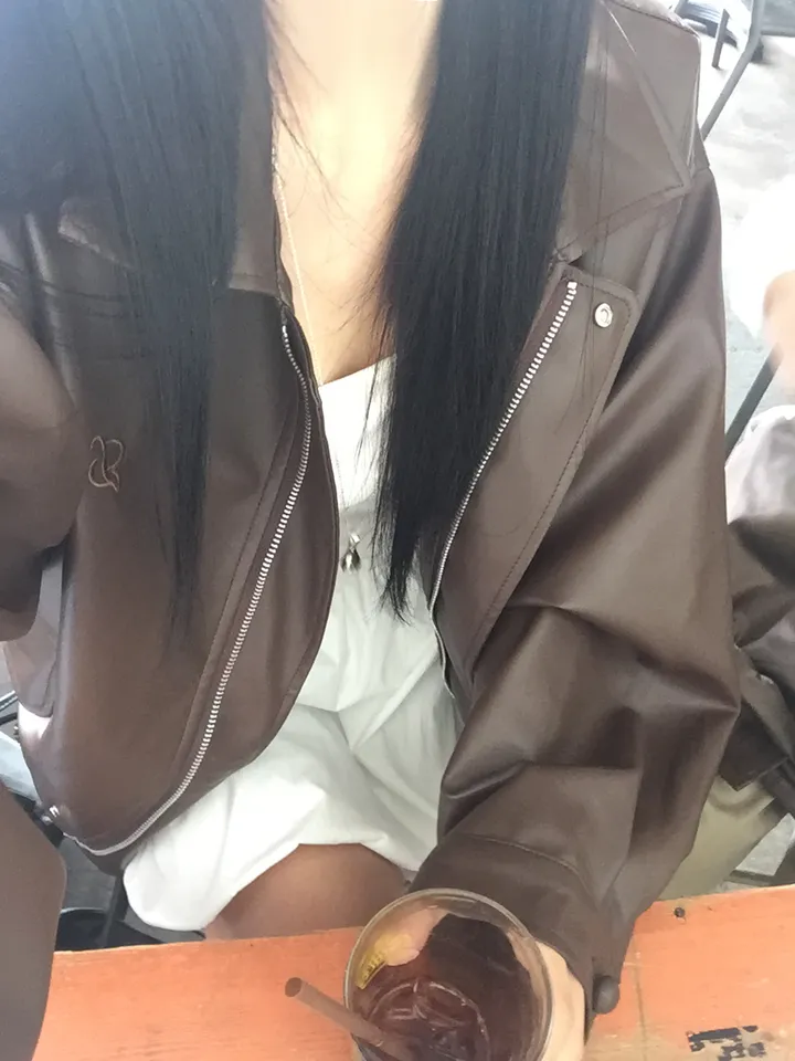*아방졸귀핏* 오버핏 루즈핏 라이더 자켓 레더 자켓 레더 점퍼 라이더 점퍼 상세 이미지 15