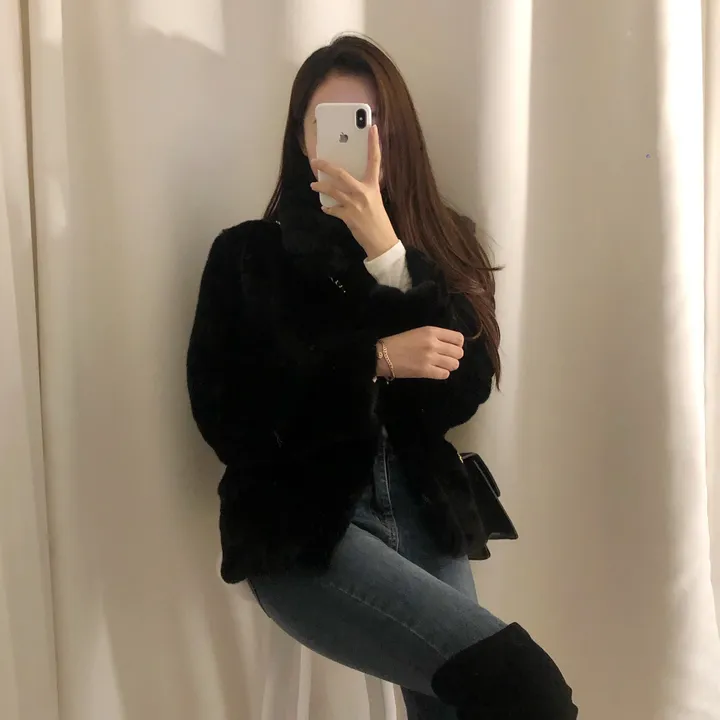 [당일발송🚀] 몽글몽글 밍크 페이크퍼 자켓 상세 이미지 19