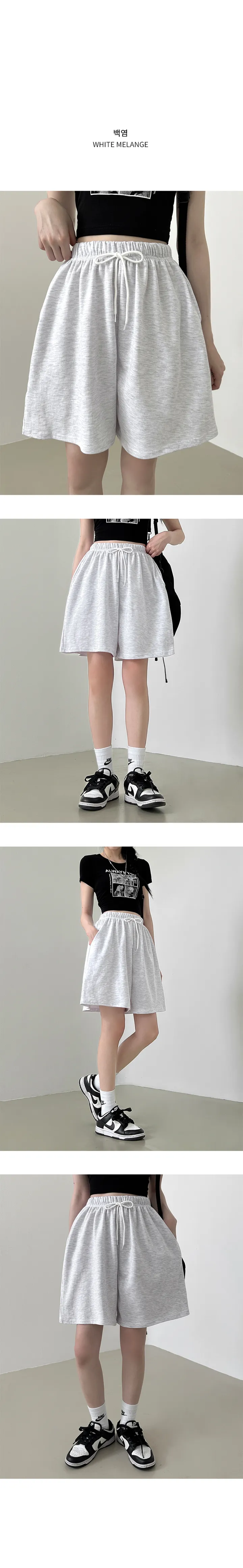 1+1할인[하비강추템!/4부기장] 레디 버뮤다 와이드 반바지 상세 이미지 6