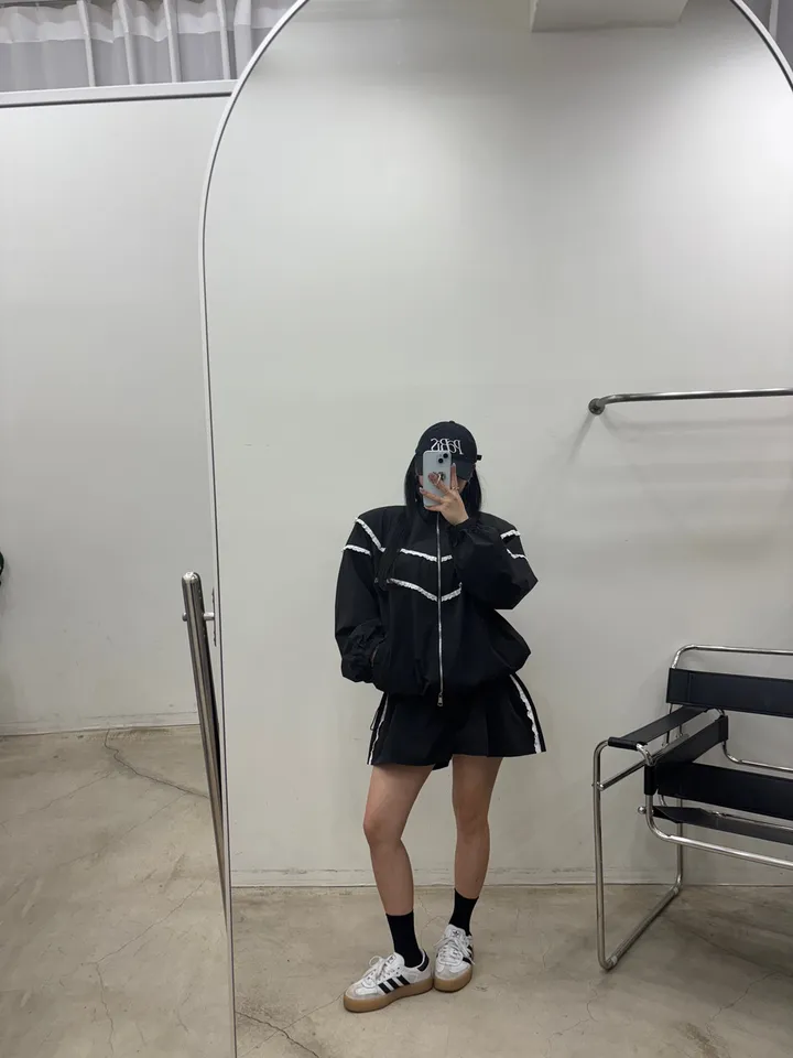 세트할인 / 레이스 오버핏 점퍼 아노락세트 4col 상세 이미지 23