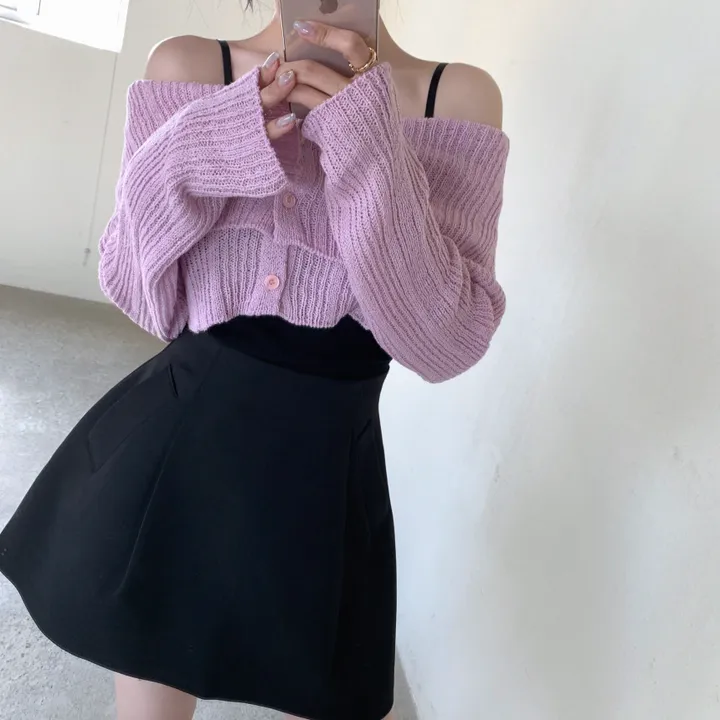 하프 크롭 볼레로 가디건 상세 이미지 21
