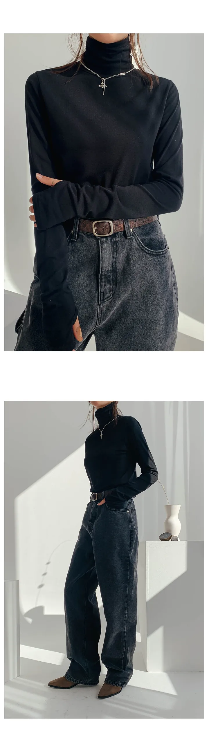 속기모 폴라 워머티셔츠 상세 이미지 4