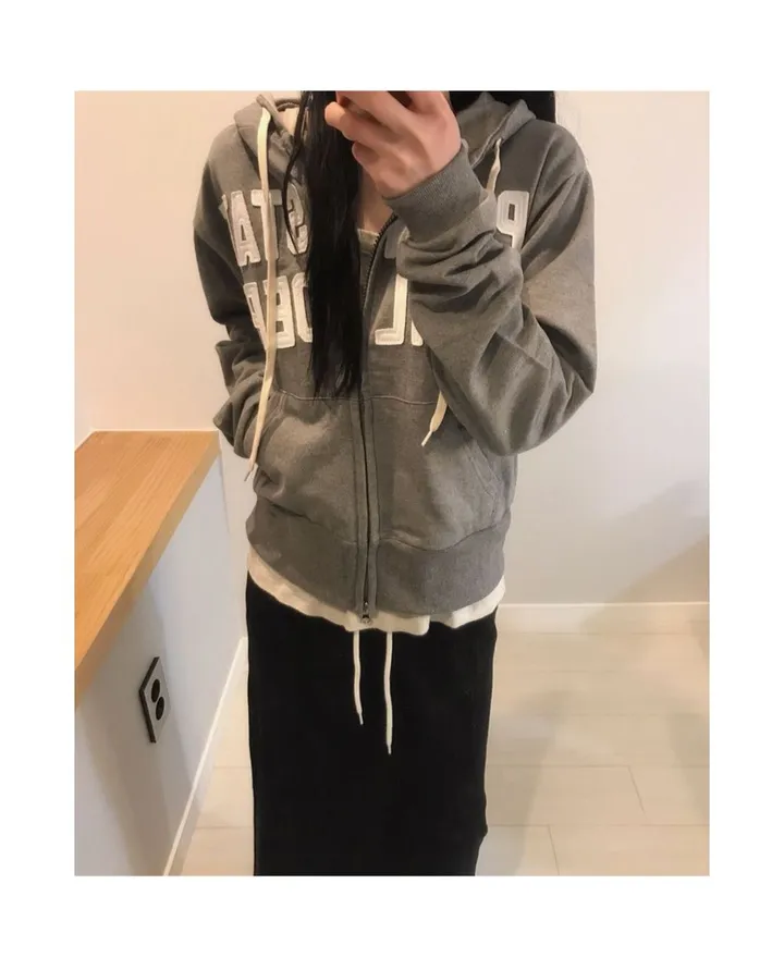 [봄신상🤍/핏보장] 프린팅 후드집업 (4color) 상세 이미지 9