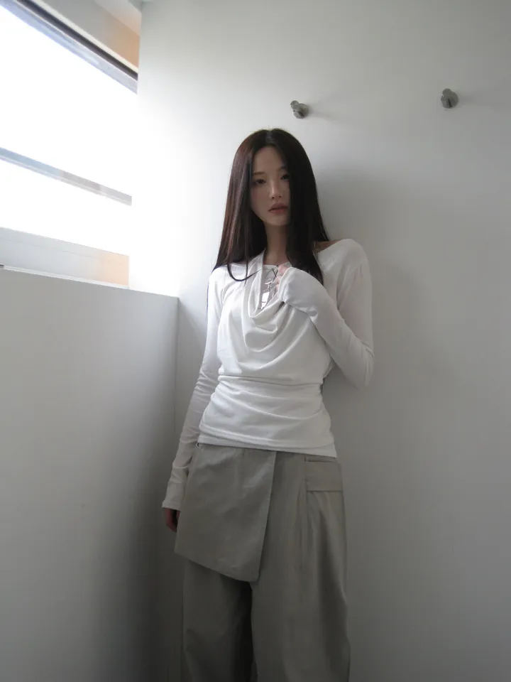바지 모델 착용 이미지-S1L17