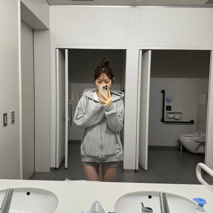 [문의폭주][핏보장][남여공용] 큐트 박시핏 남여공용 후드집업 상세 이미지 16