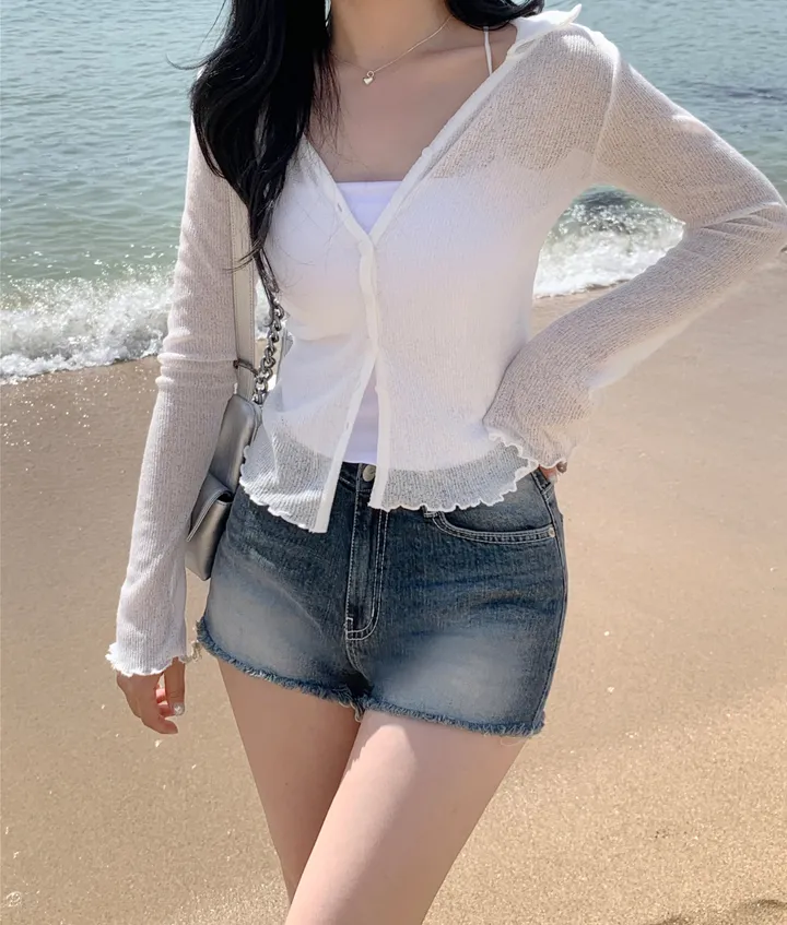 [MADE] 썸머 델리 트임 카라 가디건 (7color) 상세 이미지 18
