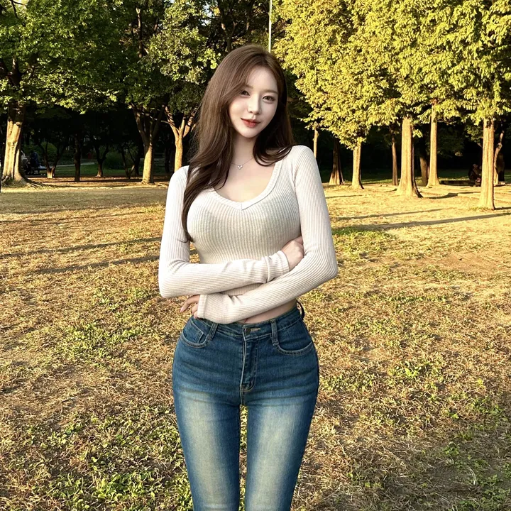 [허얇엉크!쫀득/4size] 치즈링 진청 워싱 반하이웨스트스키니 / 하이웨스트스키니 반하이스키니 진청스키니 워싱스키니 워싱청바지 쫀쫀핏스키니 들뜸제로 상세 이미지 7