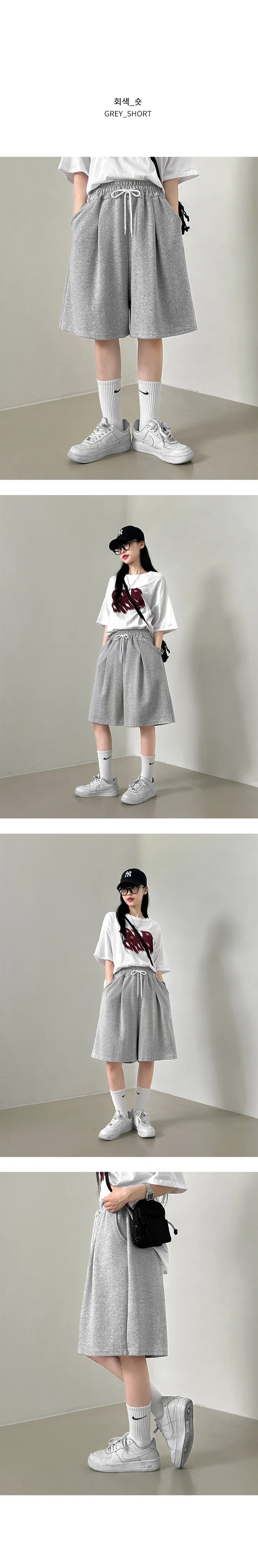 *묶음할인[숏&롱/여름필수템] 데일리한 와이드 버뮤다 반바지 상세 이미지 7