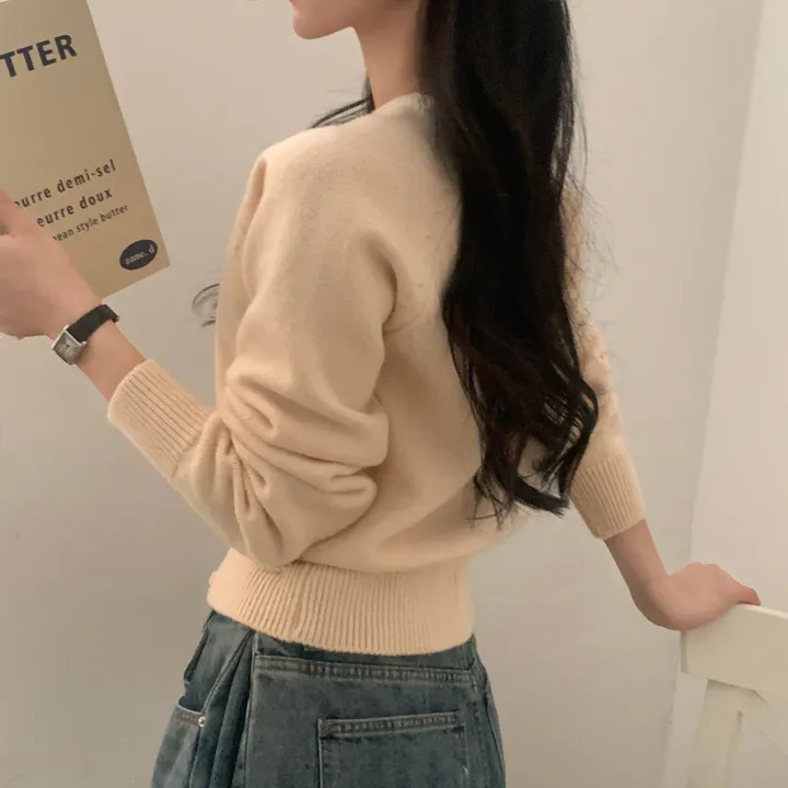 [스탠다드핏/데일리🤎] 리너스 실버 펜던트 나그랑 브이넥 니트가디건 - 6color 상세 이미지 14