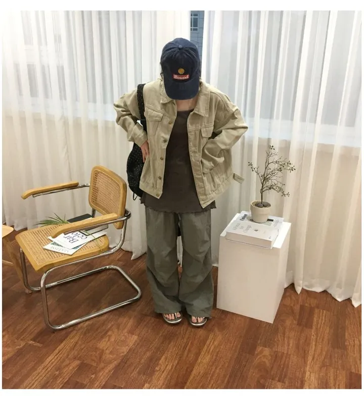 (2c) 하우 워싱 루즈 코튼 트러커 자켓 상세 이미지 31