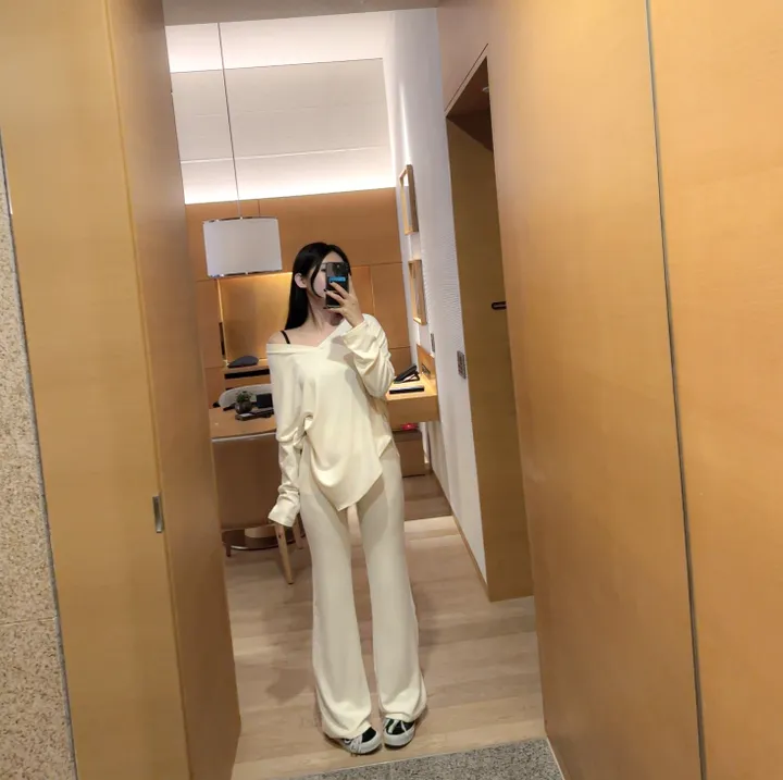 [Made /단품구매가능 /세트3000원할인] 촉촉 촤르르 연유 라떼 트레이닝 세트 여리핏 꾸안꾸 퀄보장 데일리set 핏보장 봄 신상 상세 이미지 22