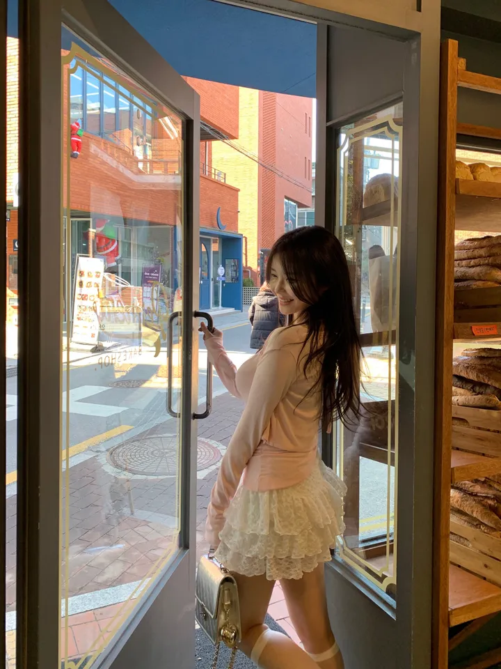 베리유 언발 드래이핑 가디건 세트 상세 이미지 20