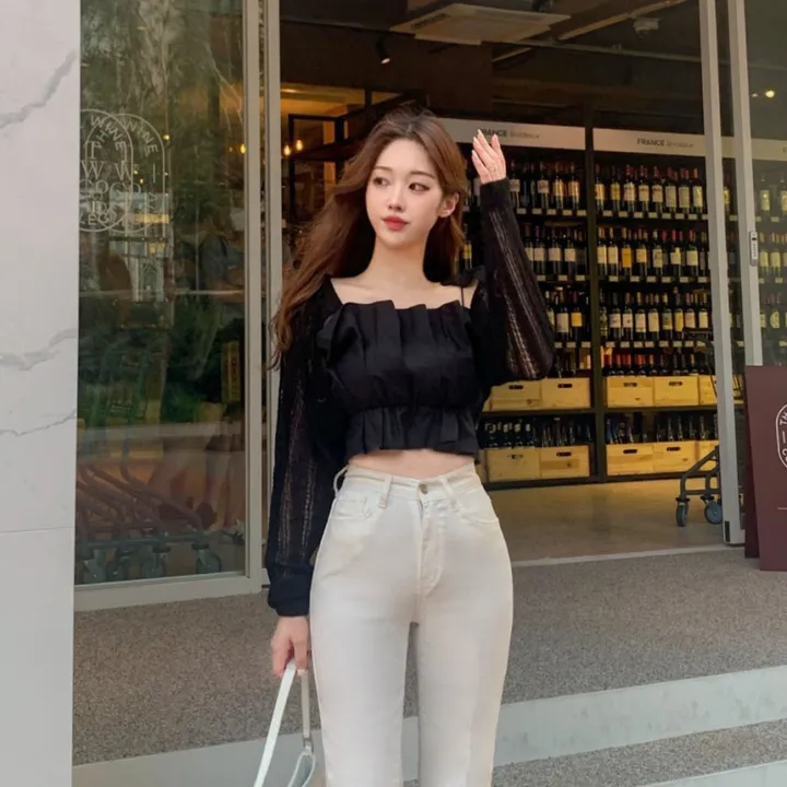 [초여리핏!!살탐방지] 여름필수템 에어컨 바람막이 루즈핏 그물 부클 숄 가디건 여름 아우터 니트 크롭 볼레로 가디건 6color 상세 이미지 54