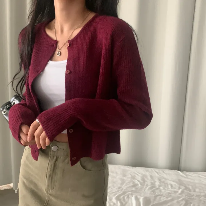 [만족도100%/캐시울🤍] 뮤어 데일리 라운드넥 니트 가디건 - 5color 상세 이미지 21