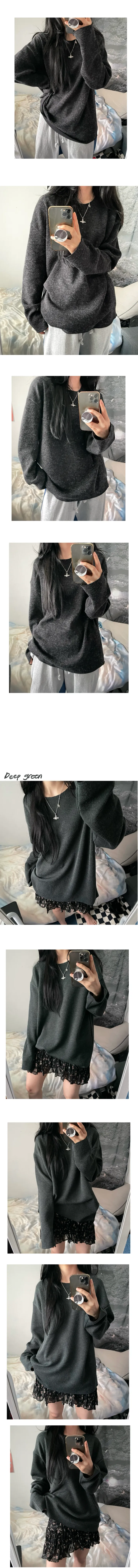 daily round knit T 상세 이미지 6