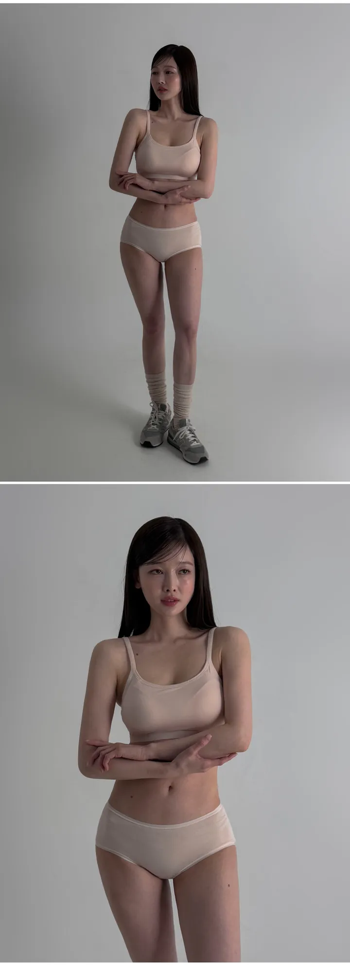 [빅사이즈 M ~ 4XL] 8colors 에어실키 만능 브라탑 내장캡 캡나시 이너탑 상세 이미지 30