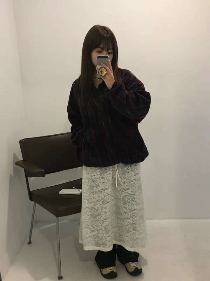 (2 color) 도쿄 체크 후리스집업 상세 이미지 27