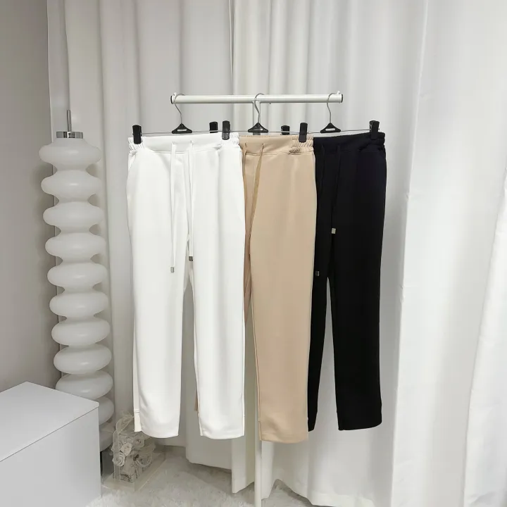 *밑단 포인트, 3color* 로로 슬림 일자 슬랙스 트레이닝 팬츠 상세 이미지 34