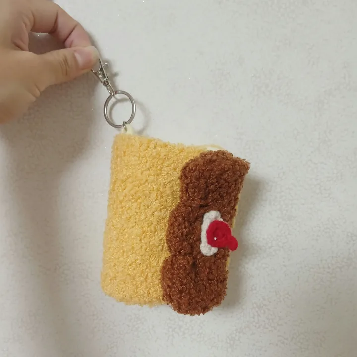 [디저트❤️‍🔥자체제작] - 폭신한 푸딩지갑 - 체리🍒🍒 상세 이미지 4