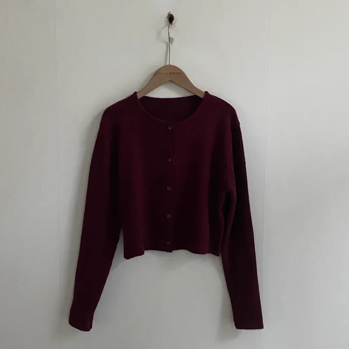 [만족도100%/캐시울🤍] 뮤어 데일리 라운드넥 니트 가디건 - 5color 상세 이미지 52