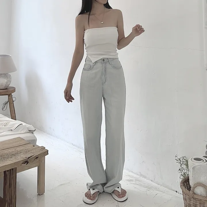 [당일출고] #누적10만장 썸머ver [MADE] 블림진 오버핏 딥 브러쉬 롱 와이드 데님 팬츠 (기장선택) 상세 이미지 80