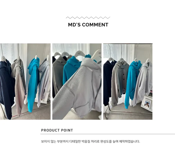 재고파격sale(브랜드쭈리🍑일자포켓) 포에버 비조 후드집업 4color 상세 이미지 28