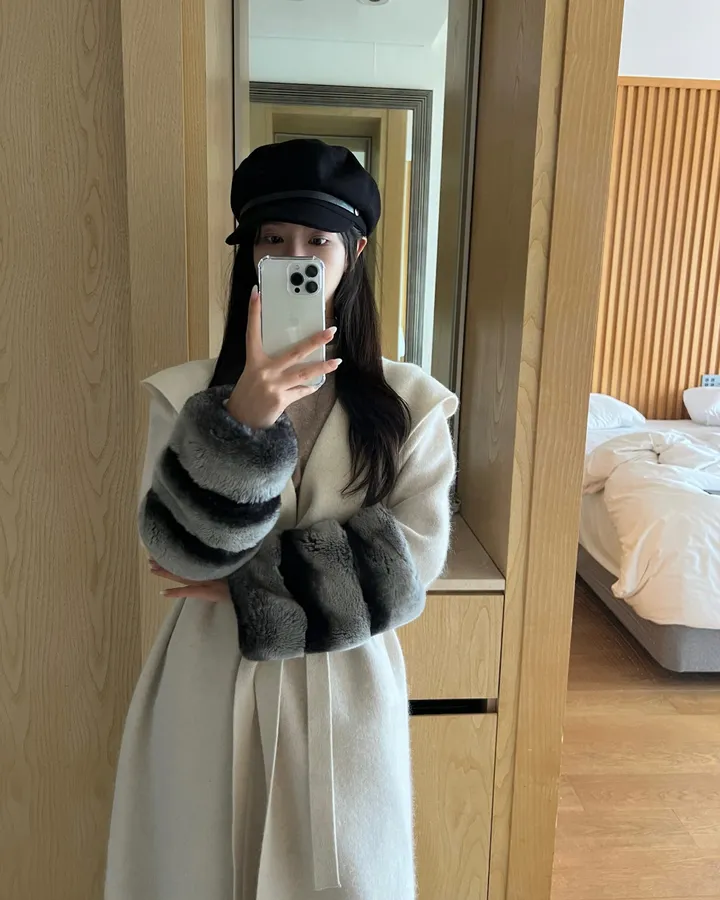 [국내제작]스웨이드 레더벨트 마도로스 캡모자 3color 상세 이미지 24