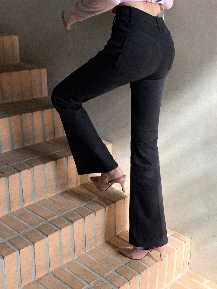 단독) 볼링레직기밴딩부츠컷 pants 💗2ver.숏/롱 (xs사이즈,숏기장 추가!) 상세 이미지 48