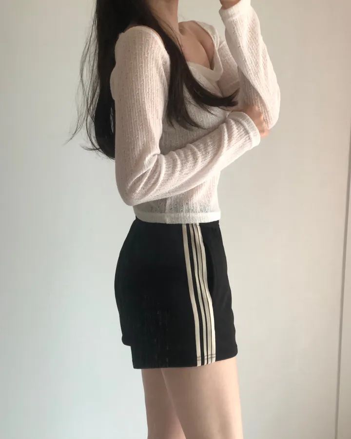 [재질 너무 좋아요] 포코 pt - 캐주얼 스포티 운동 트레이닝 홈웨어 밴딩 반바지 팬츠 상세 이미지 16