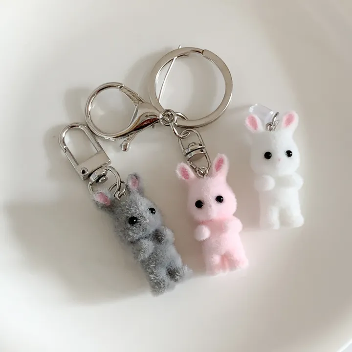 [🐻🐰🐱] 귀여운 아기 토끼 곰돌이 곰 고양이 키링 상세 이미지 9