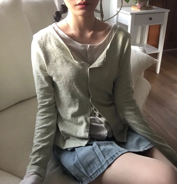 *신상할인*키고 레이어드 가디건 4color 상세 이미지 19