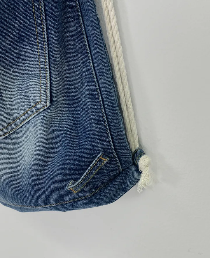 (주문폭주/당일출고) 데님 짐색 / COTI DENIM GYM SACK 상세 이미지 13