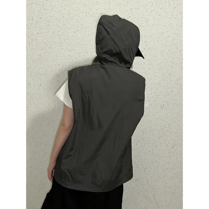 [UNISEX]마일드 루즈 스트링 빅 포켓 카고 버뮤다 드레이닝 와이드 트레이닝 팬츠(3color) 상세 이미지 24