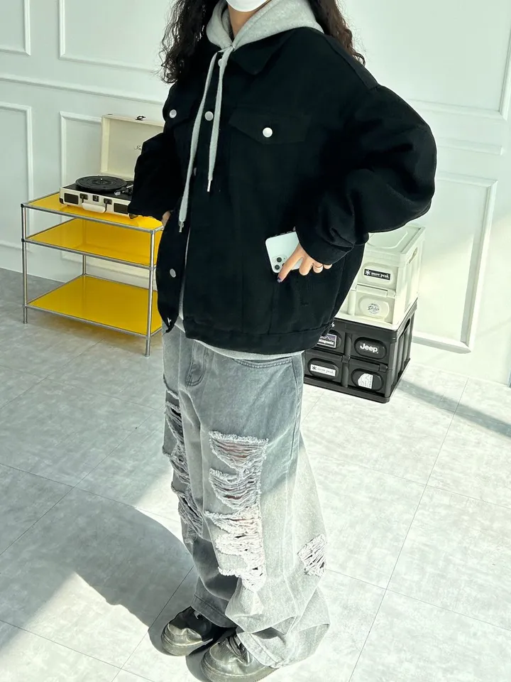 [누적 3000장🔥]이안 코튼 트러커 자켓 ( 2 color ) 상세 이미지 18