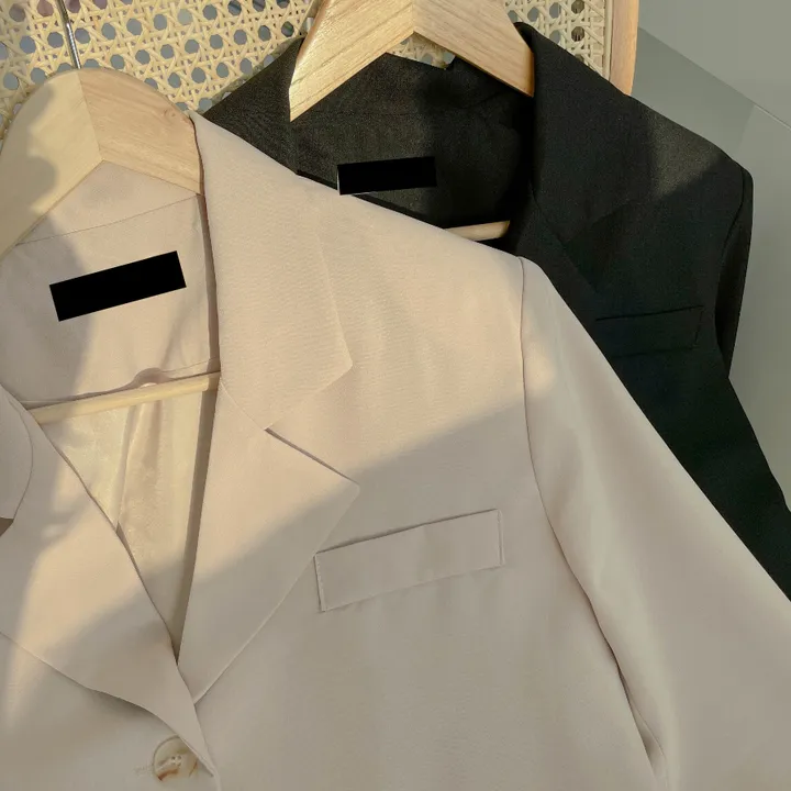 [깔끔핏] 봄 베이직 크롭 자켓 상세 이미지 19