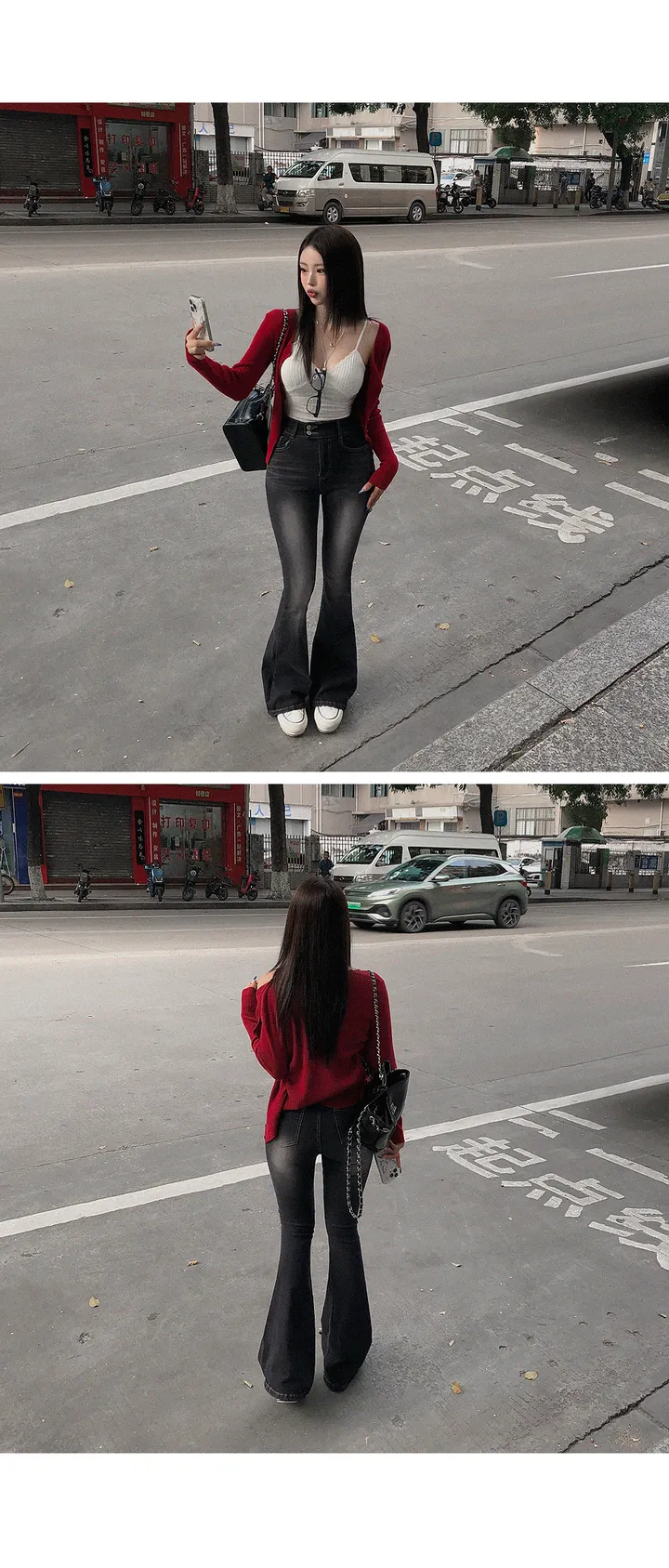 *단독진행/핏존예* 캐시 슬림핏 셔링 골지 소프트 가디건 셔링가디건 골지가디건 얼리어텀 가을가디건 가을아우터 가을옷 가을신상 상세 이미지 5