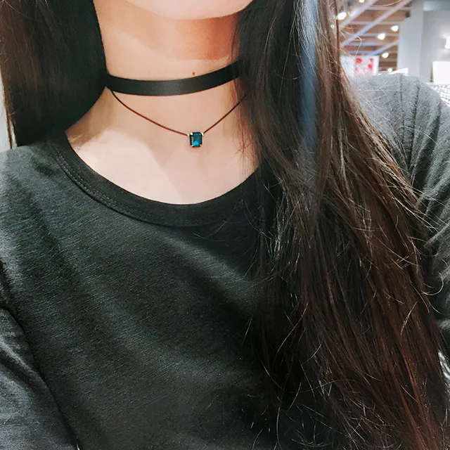 [재입고완료] 시그니처 레이어드초커 그날의블루 상세 이미지 5
