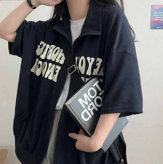 [여름아우터!/박시핏] 핏예쁜, 반팔 워킹 아노락 집업 (3color) 상세 이미지 10